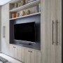 Elegant apartment living | Bespoke cupboards in the sitting room | Interior Designers